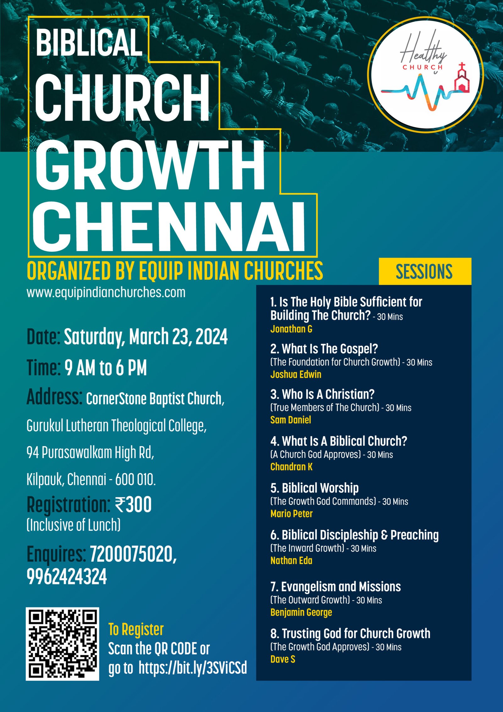 Biblical Church Growth Chennai 2024