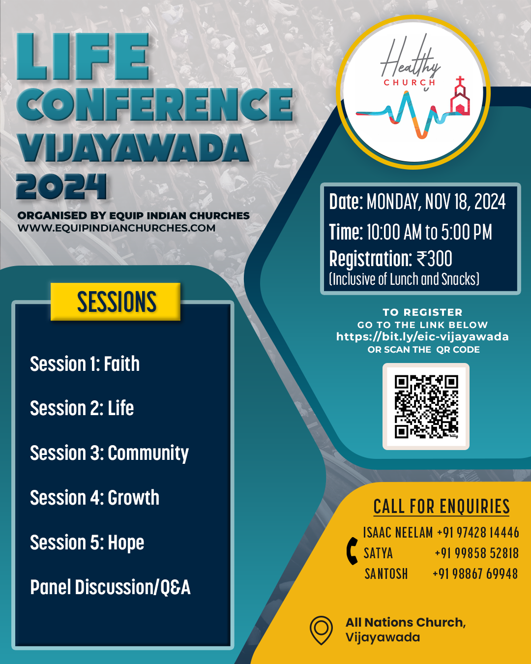 EIC LIFE Conference – Vijayawada Flyer –